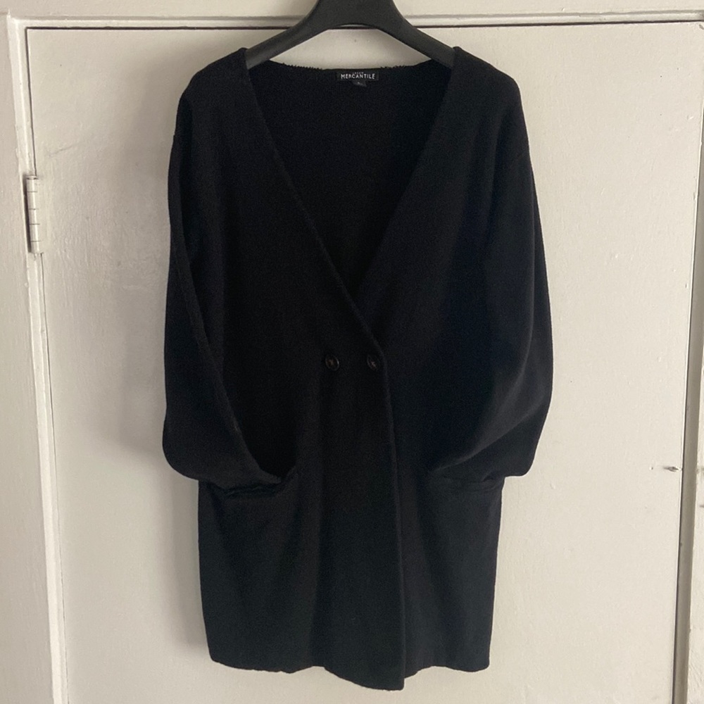 Double breasted J. Crew cardigan